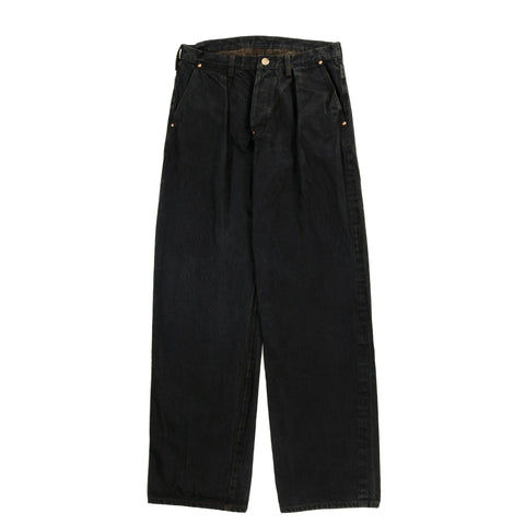 TENDER TYPE 157 TROUSERMAKERS JEANS 16OZ SELVAGE DENIM BROWN HAT