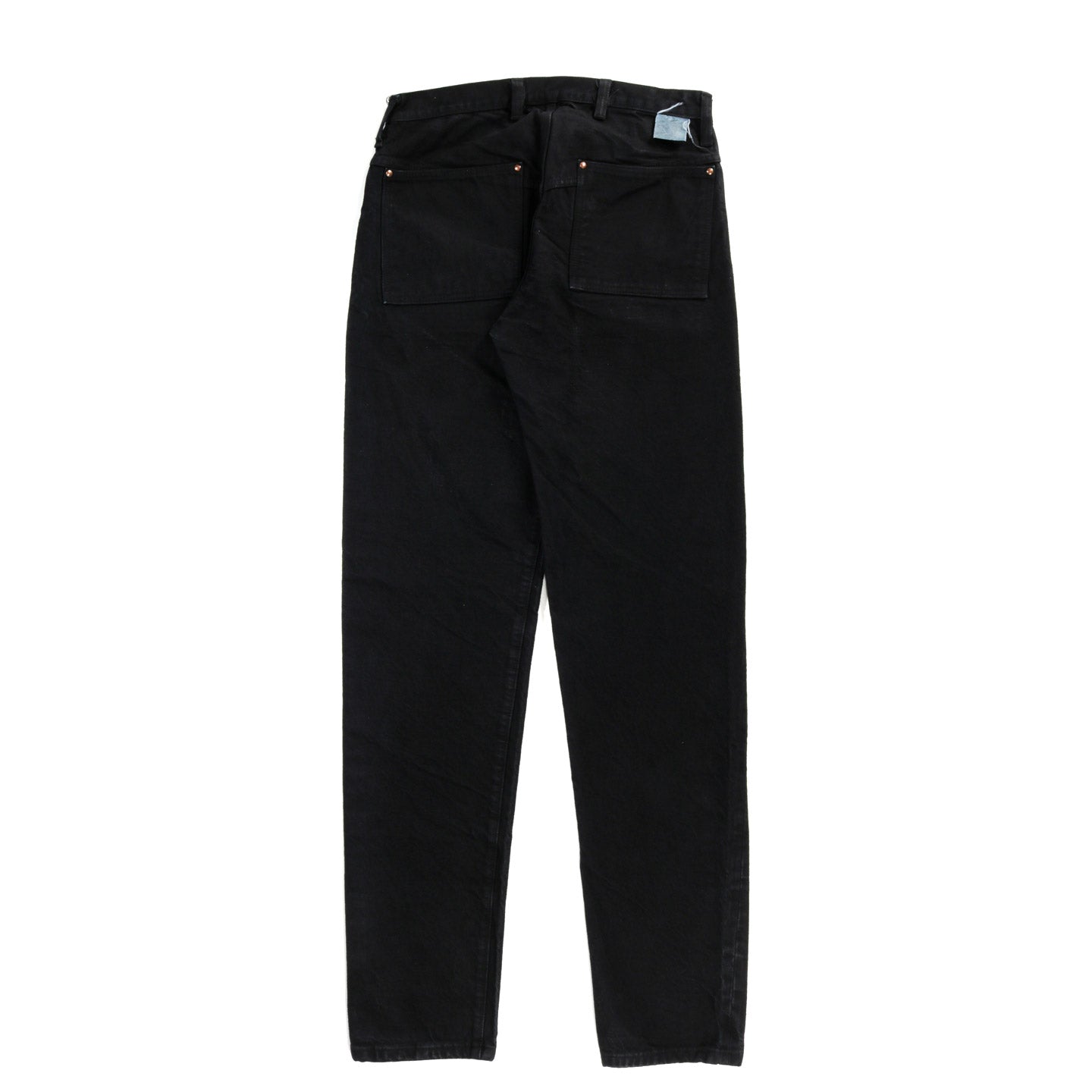 TENDER TYPE 130 TAPERED JEANS 16OZ SELVAGE DENIM BLACK HOLE