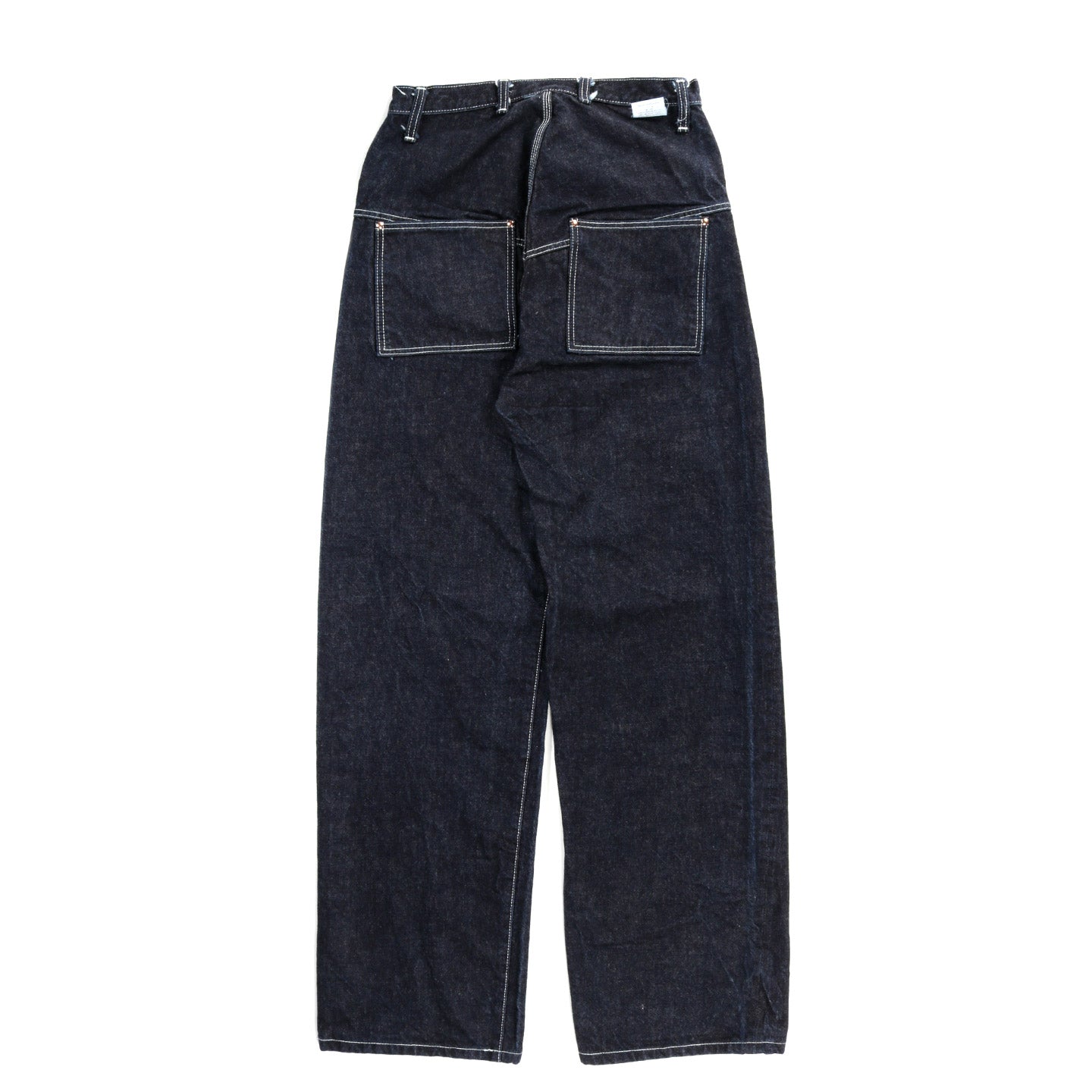 TENDER TYPE 124 WADER JEANS 16OZ SELVAGE DENIM RINSED