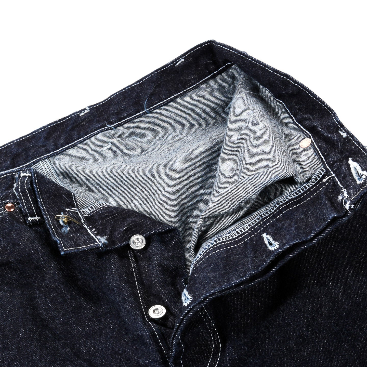 TENDER TYPE 124 WADER JEANS 16OZ SELVAGE DENIM RINSED