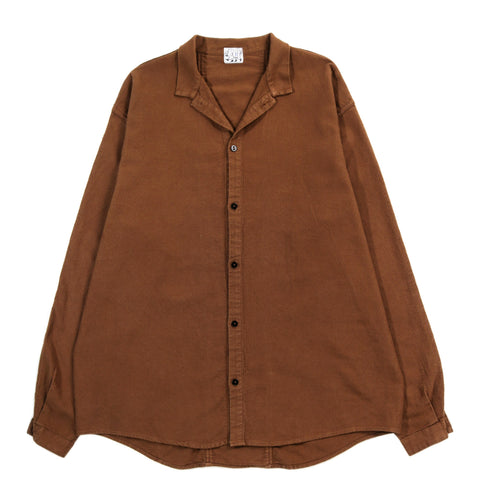 TENDER TYPE 486 BURRO SHIRT COTTON DIAMONDBONE BROWN HAT