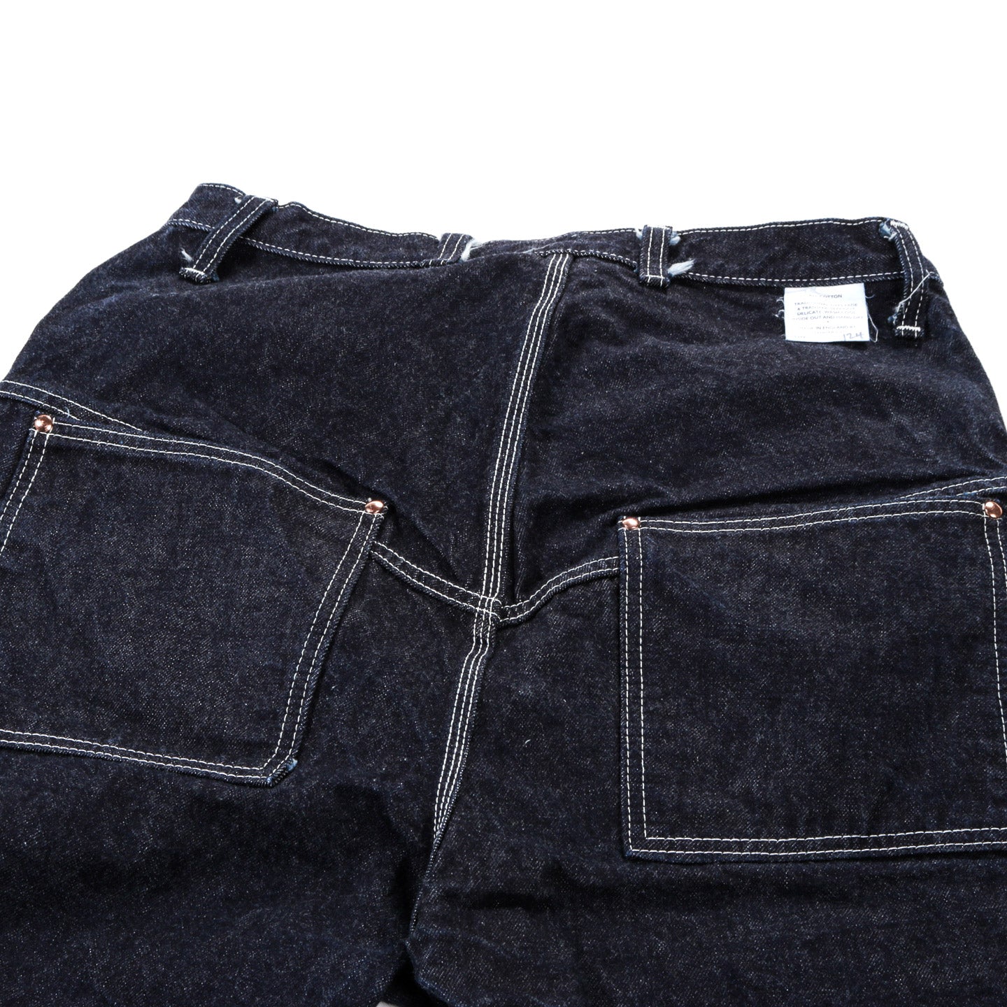 TENDER TYPE 124 WADER JEANS 16OZ SELVAGE DENIM RINSED