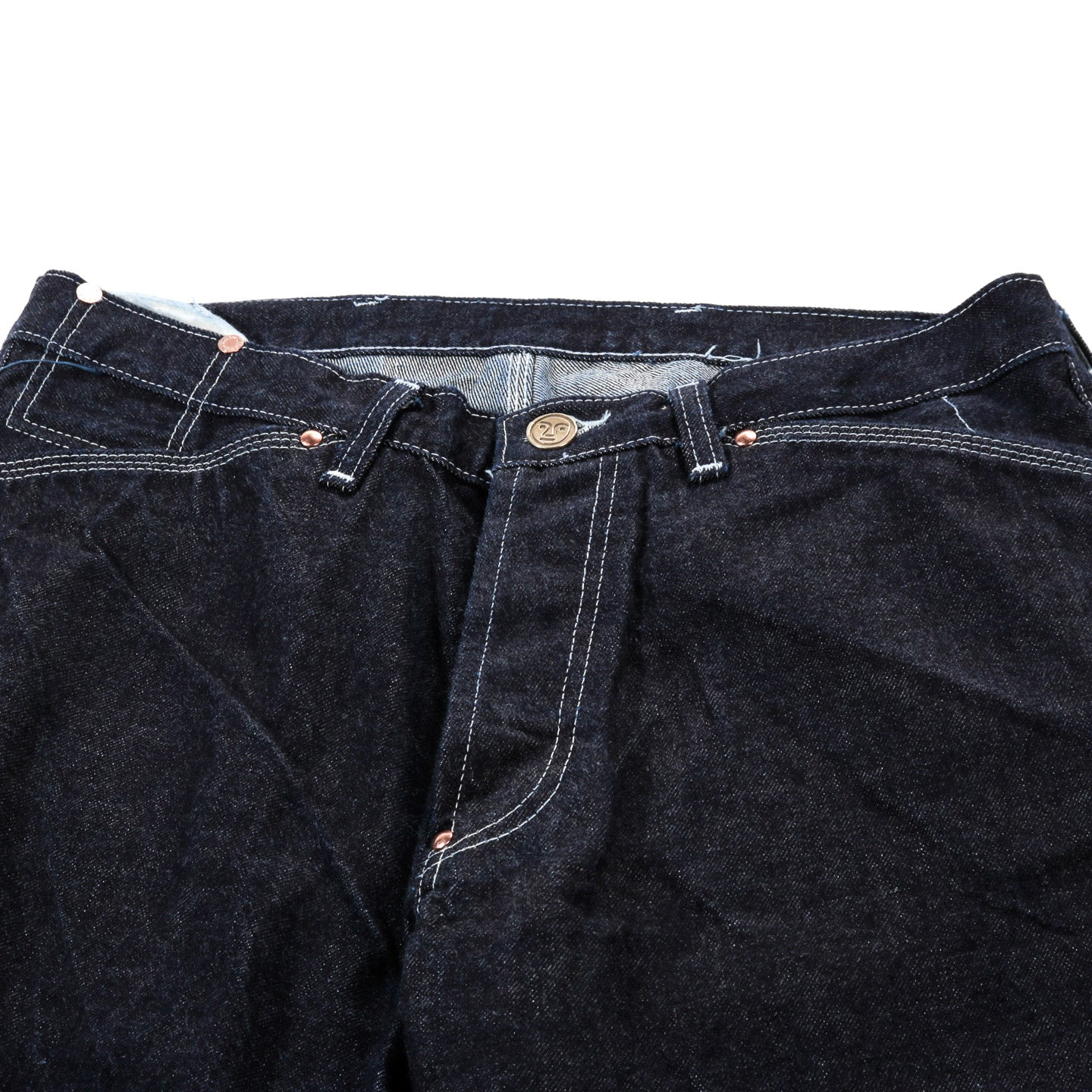 TENDER TYPE 136 OXFORD JEANS 16OZ SELVAGE DENIM RINSED