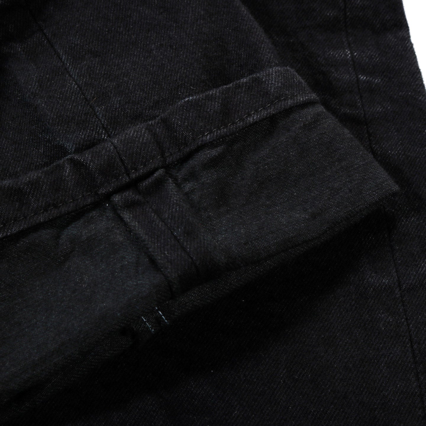 TENDER TYPE 130 TAPERED JEANS 16OZ SELVAGE DENIM BLACK HOLE