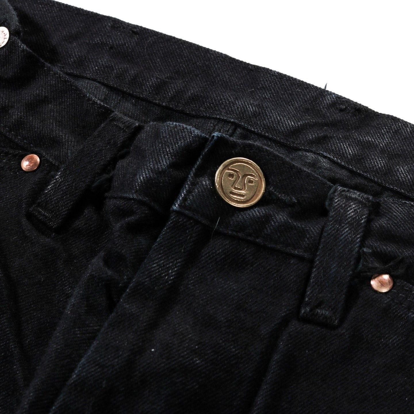 TENDER TYPE 130 TAPERED JEANS 16OZ SELVAGE DENIM BLACK HOLE