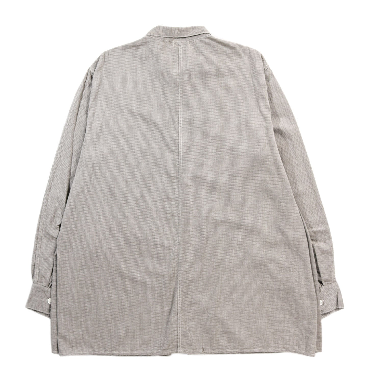 TENDER TYPE 471 PLASTRON SHIRT THUNDERBOLT COTTON CAMBRIC RINSED