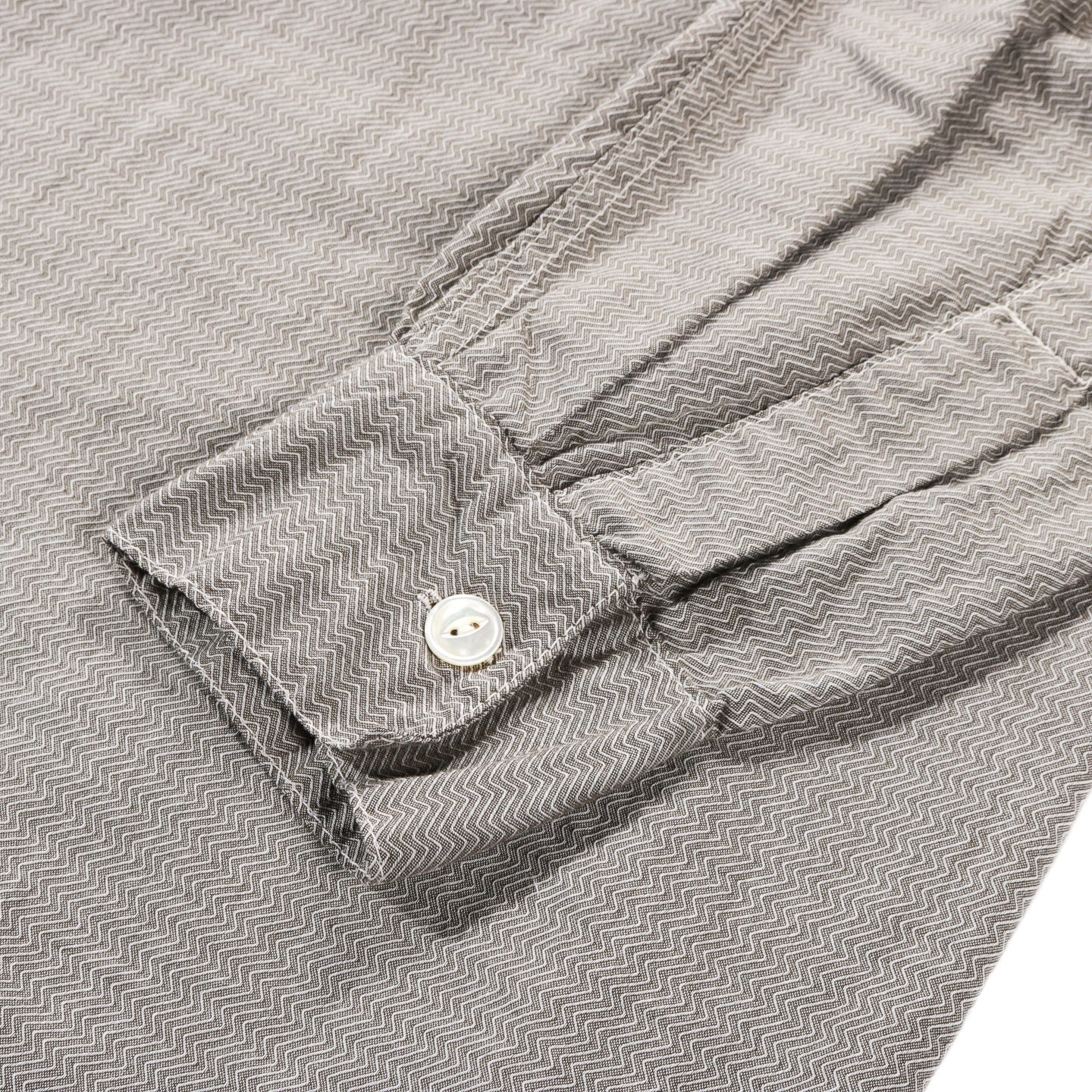 TENDER TYPE 471 PLASTRON SHIRT THUNDERBOLT COTTON CAMBRIC RINSED