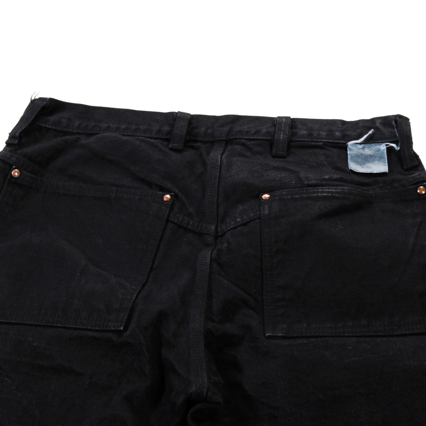 TENDER TYPE 130 TAPERED JEANS 16OZ SELVAGE DENIM BLACK HOLE