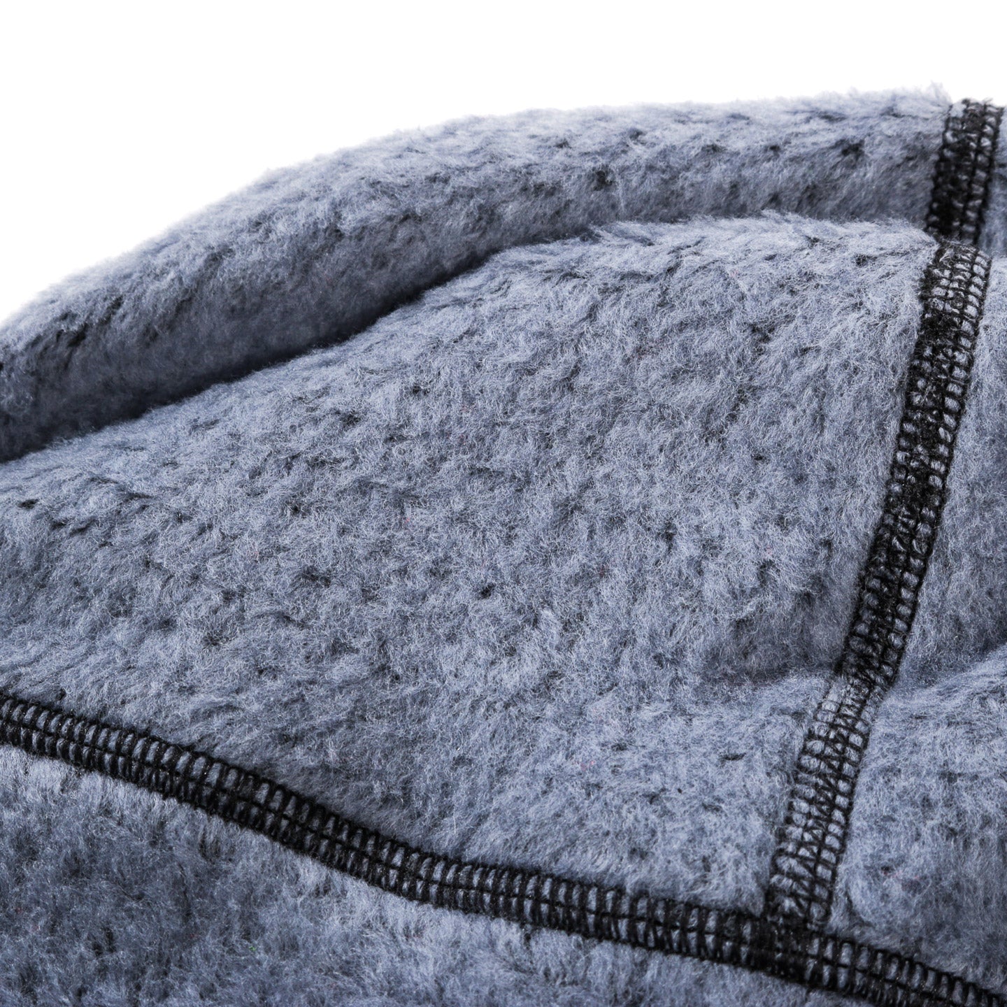 THURSTON HIGH LOFT WOOL BEANIE FLINTSTONE / BLACK