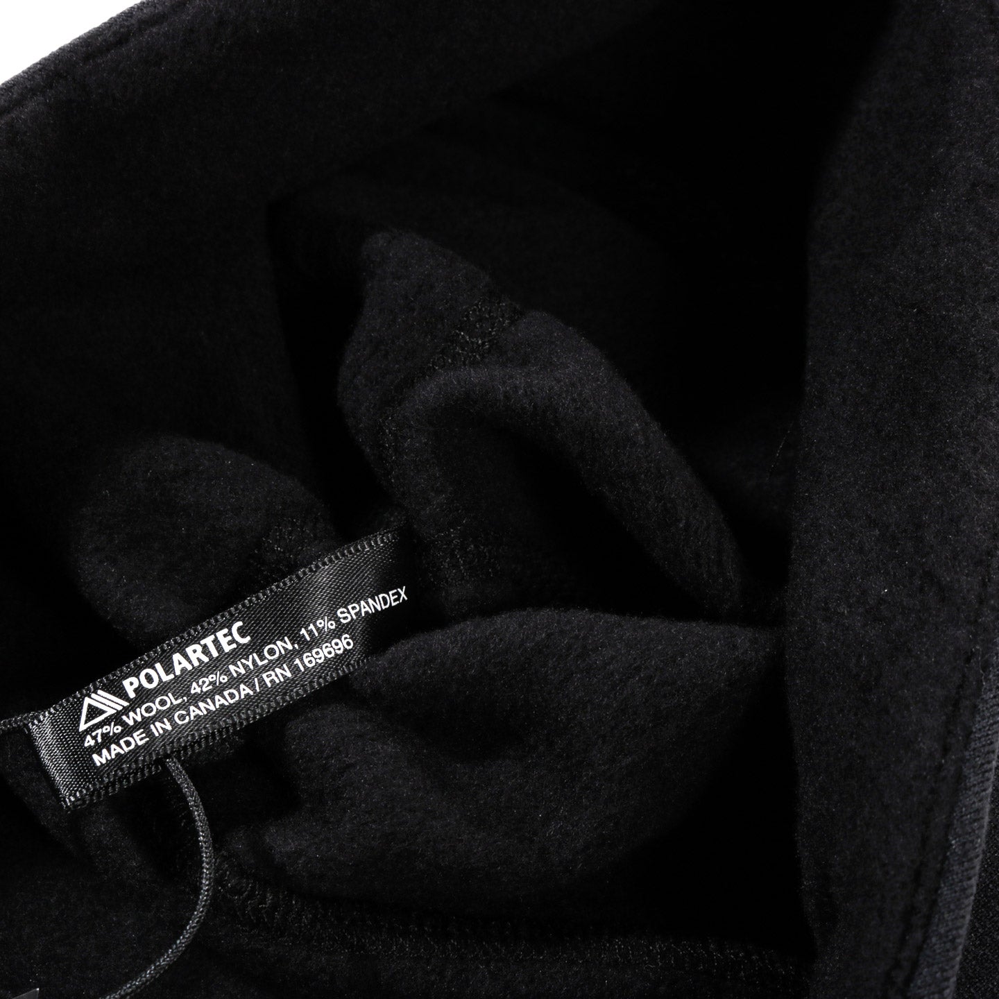 THURSTON POWER WOOL BEANIE BLACK