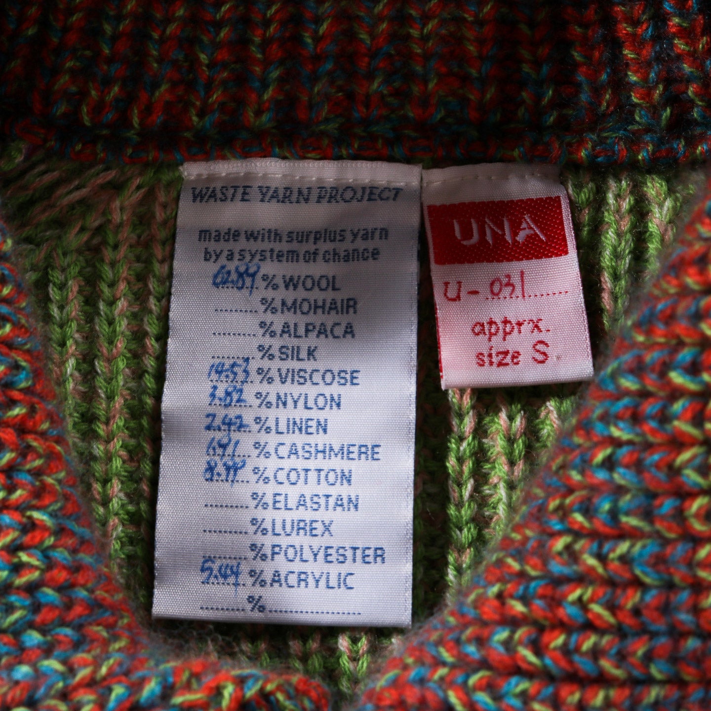 WASTE YARN PROJECT UNA JACKET - S (A)