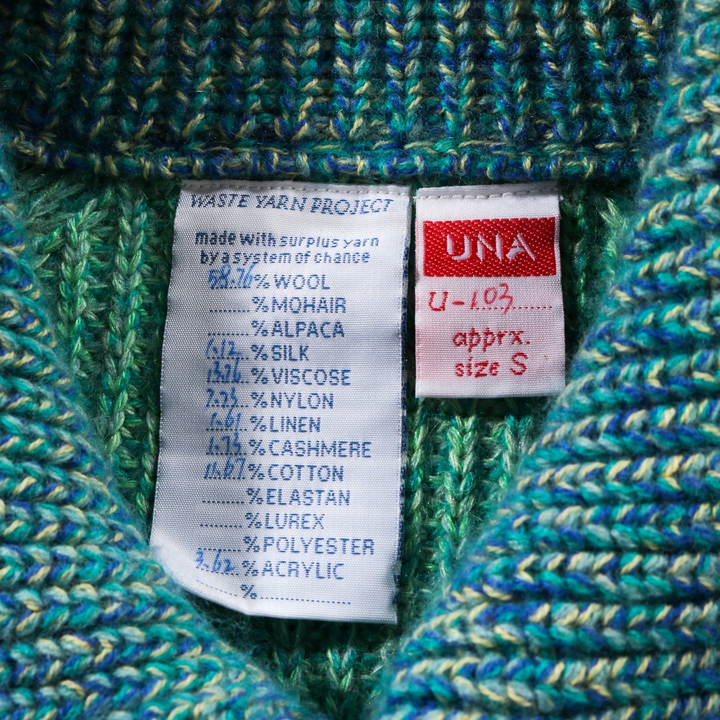 WASTE YARN PROJECT UNA JACKET - S (B)