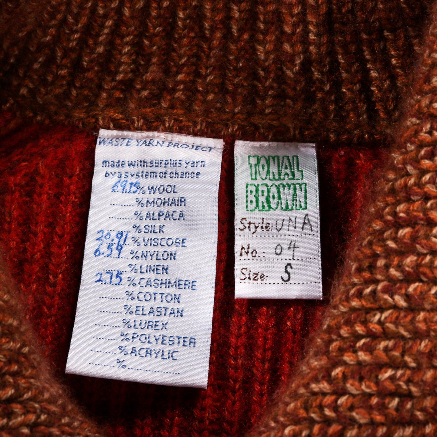 WASTE YARN PROJECT UNA JACKET - S (C)