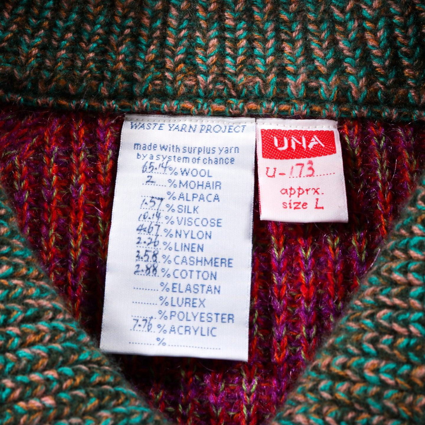 WASTE YARN PROJECT UNA JACKET - L (B)