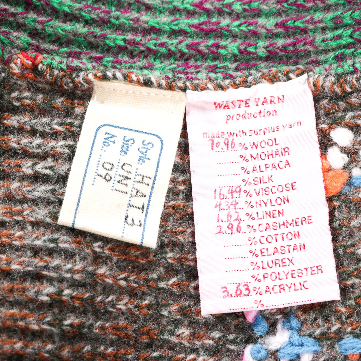 WASTE YARN PROJECT CELIA PYM HAT 3 - (B)
