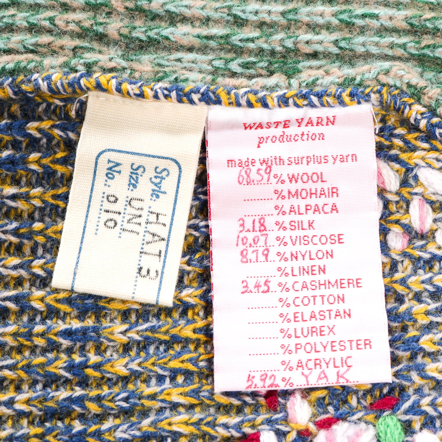 WASTE YARN PROJECT CELIA PYM HAT 3 - (C)