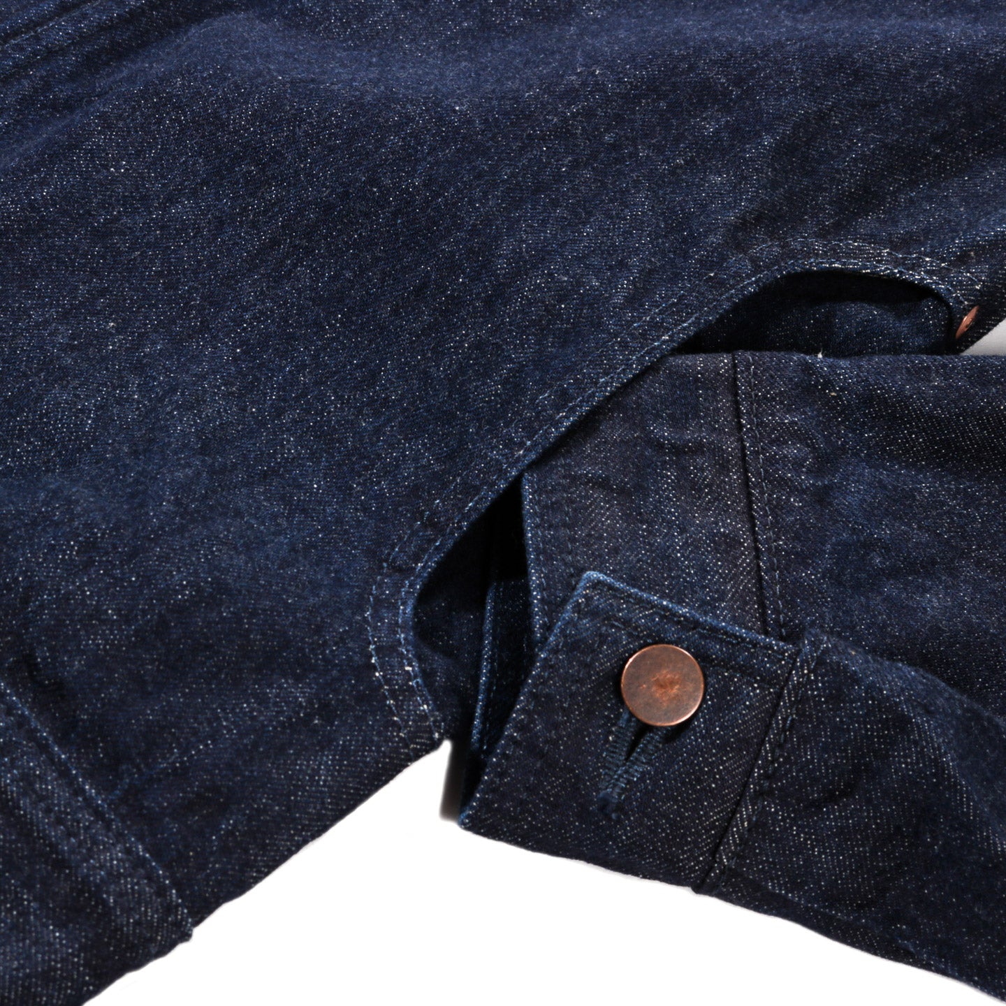 WORKING GUARD JACKET INDIGO DENIM RINSED