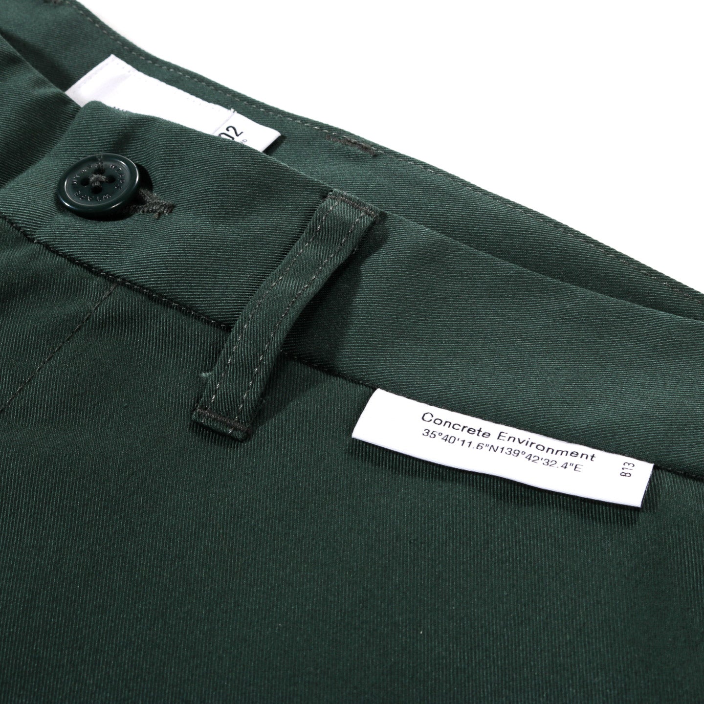 WTAPS WORK TROUSERS GREEN