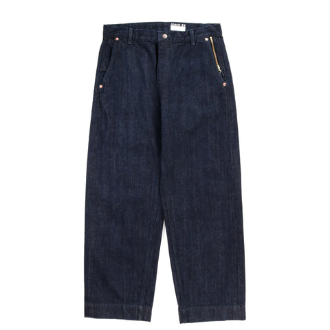 WORKING SLACK JEAN INDIGO DENIM RINSED