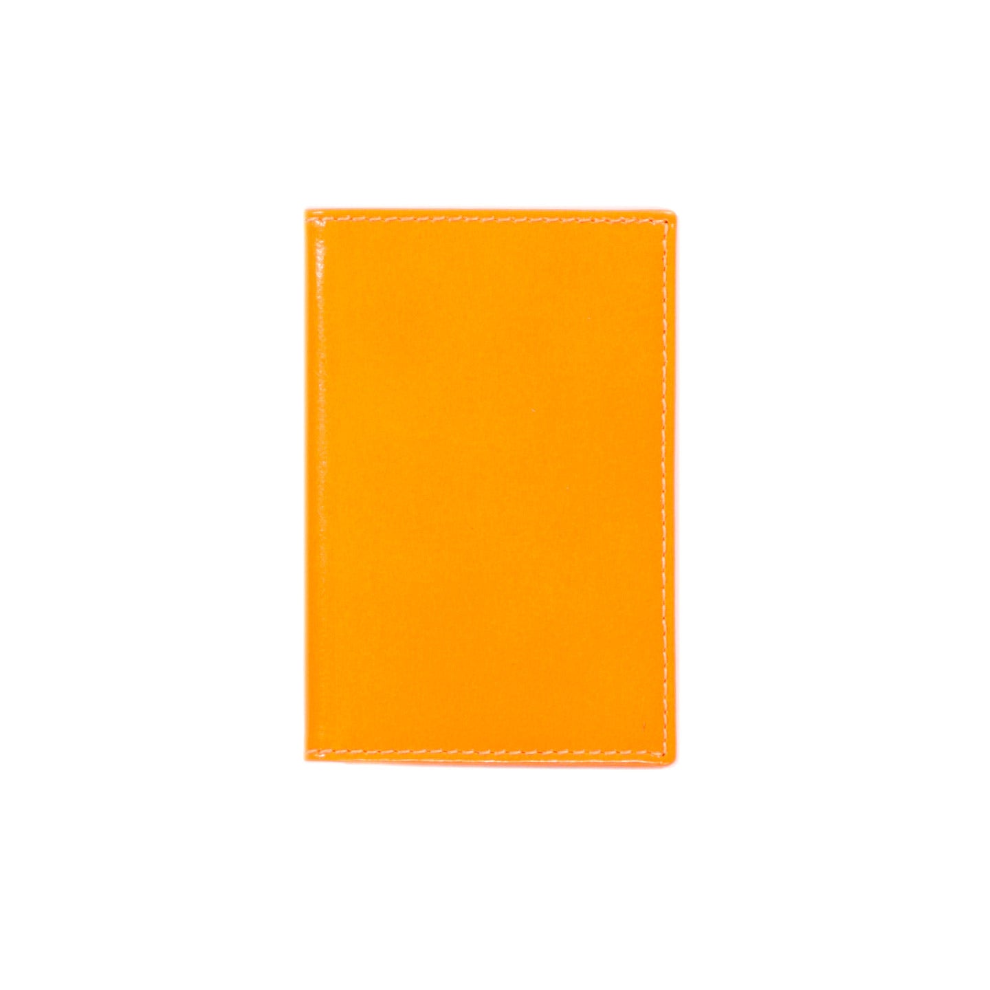 COMME DES GARCONS SA6400 SUPER FLUO WALLET LIGHT ORANGE