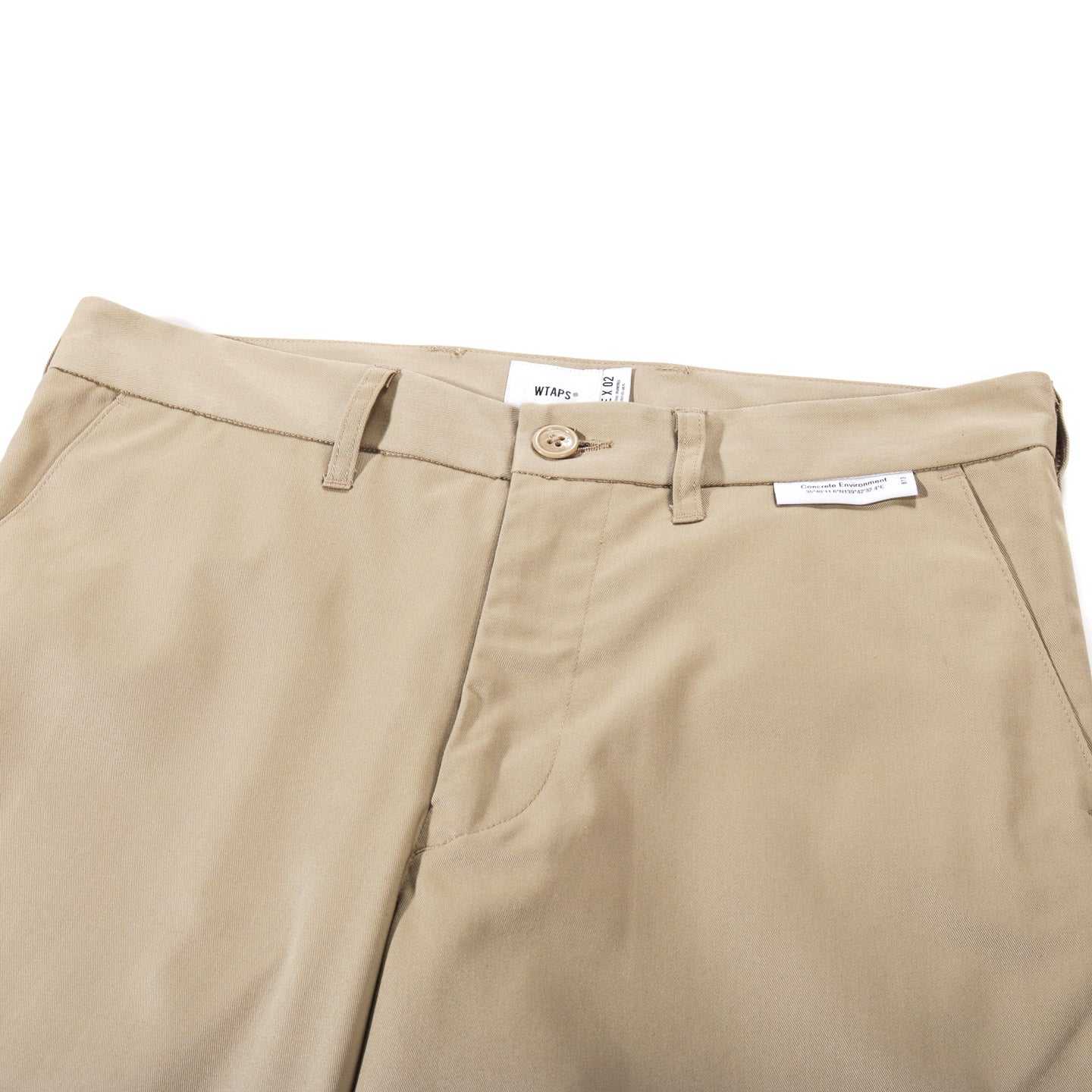 WTAPS WORK TROUSERS BEIGE