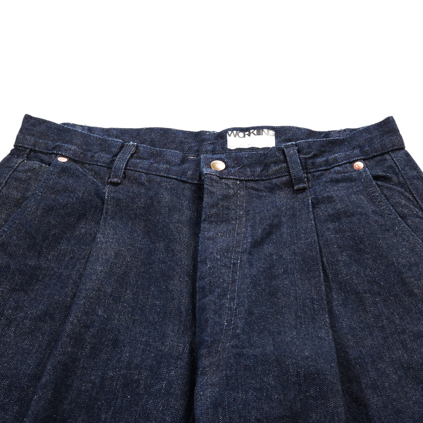 WORKING SACCO JEAN RAW SELVAGE DENIM