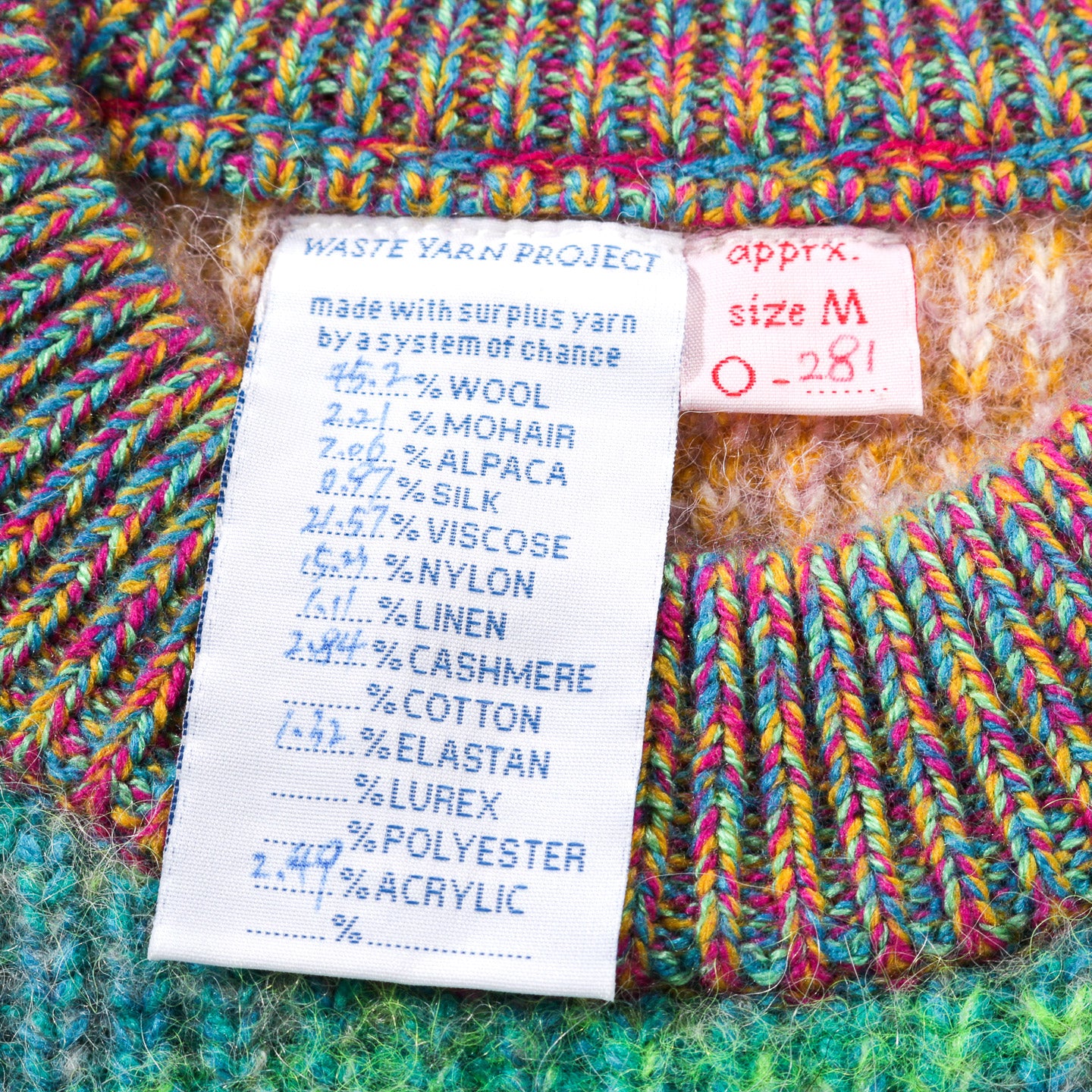 WASTE YARN PROJECT ODD SWEATER - M (A)