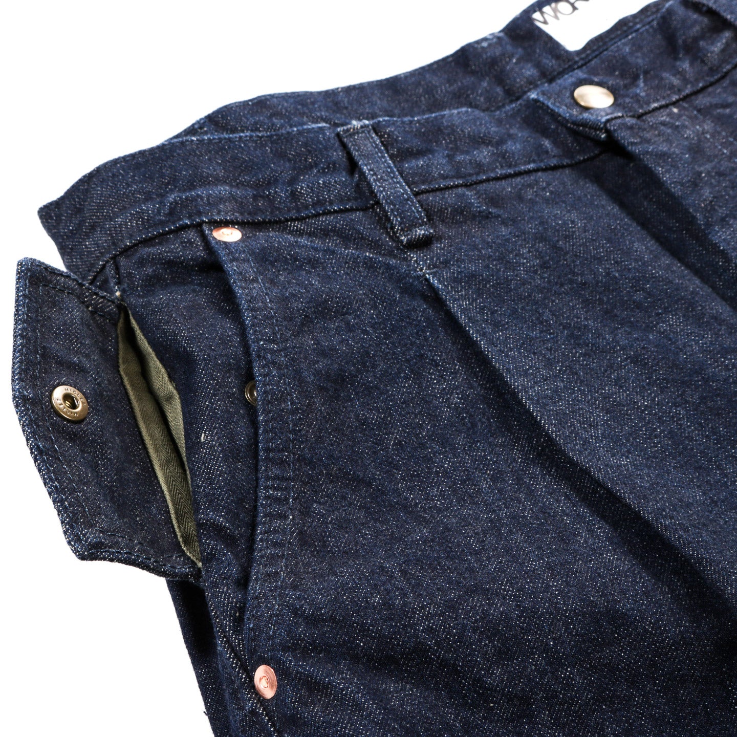 WORKING SACCO JEAN RAW SELVAGE DENIM
