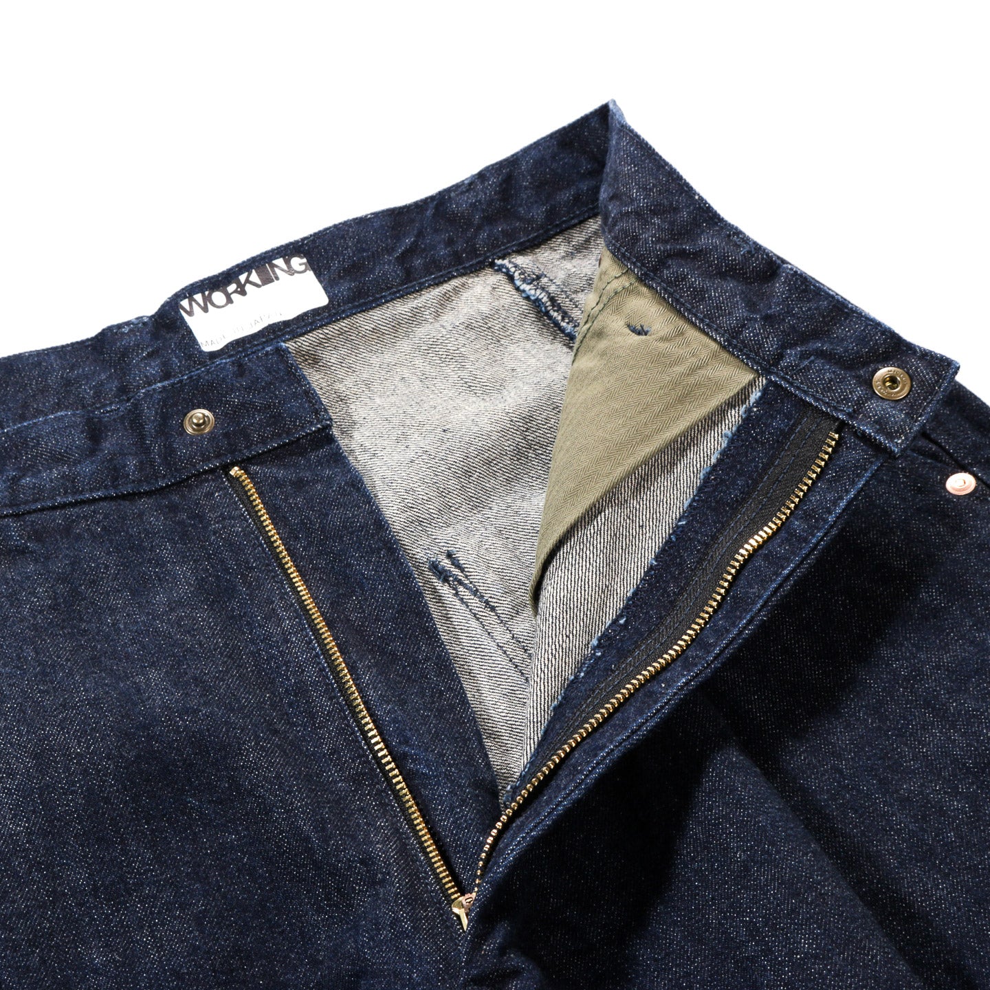 WORKING SACCO JEAN RAW SELVAGE DENIM