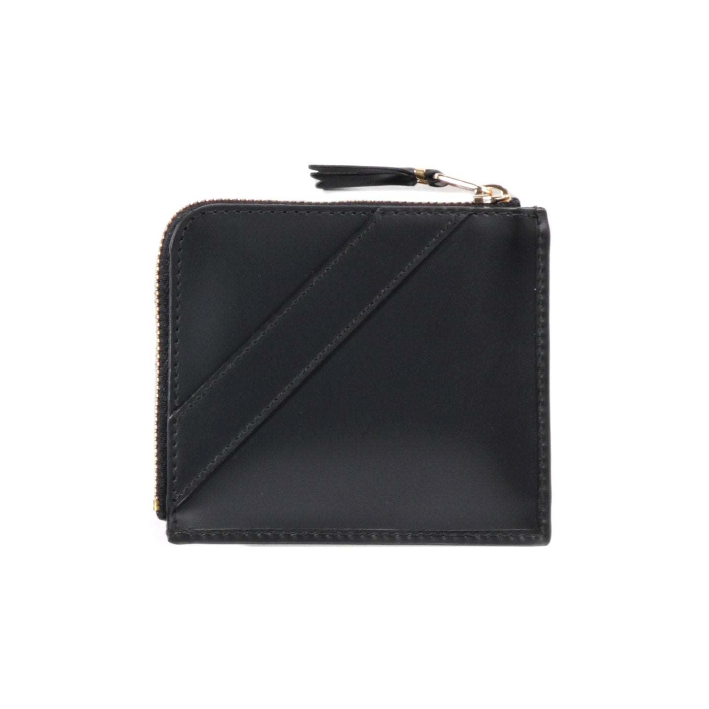 COMME DES GARCONS SA3100 BIG BOW ZIP WALLET BLACK