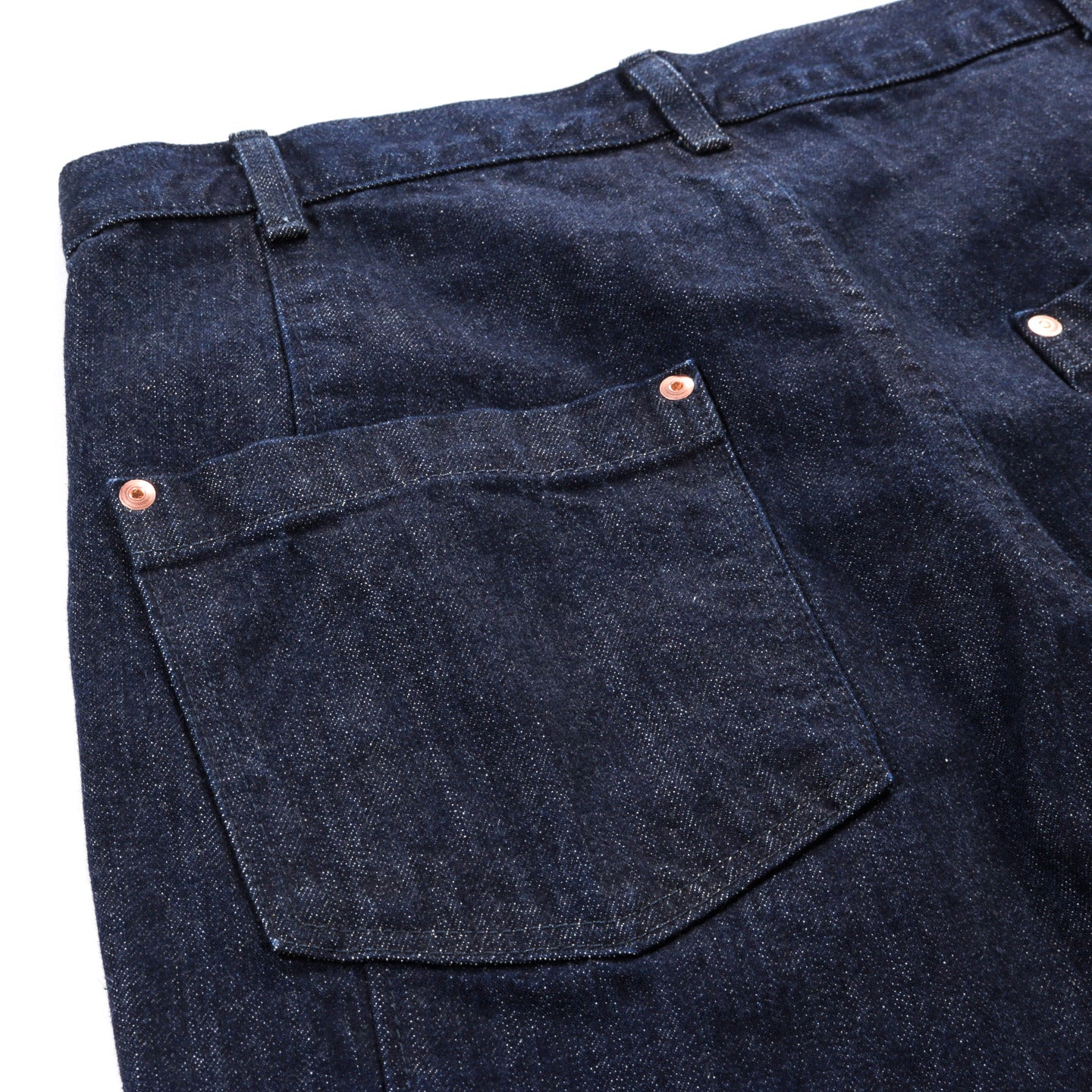 WORKING SLACK JEAN INDIGO DENIM RINSED