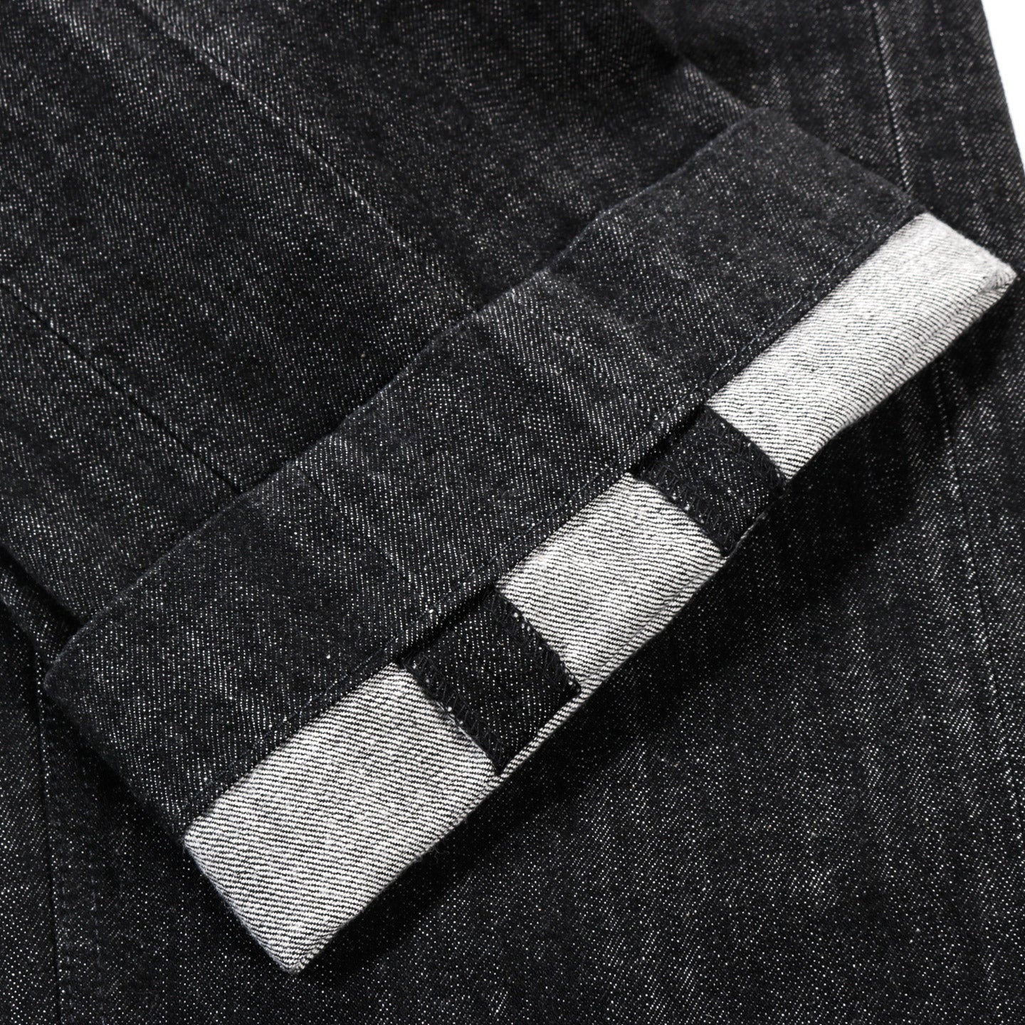 WORKING SLACK JEAN BLACK DENIM RINSED