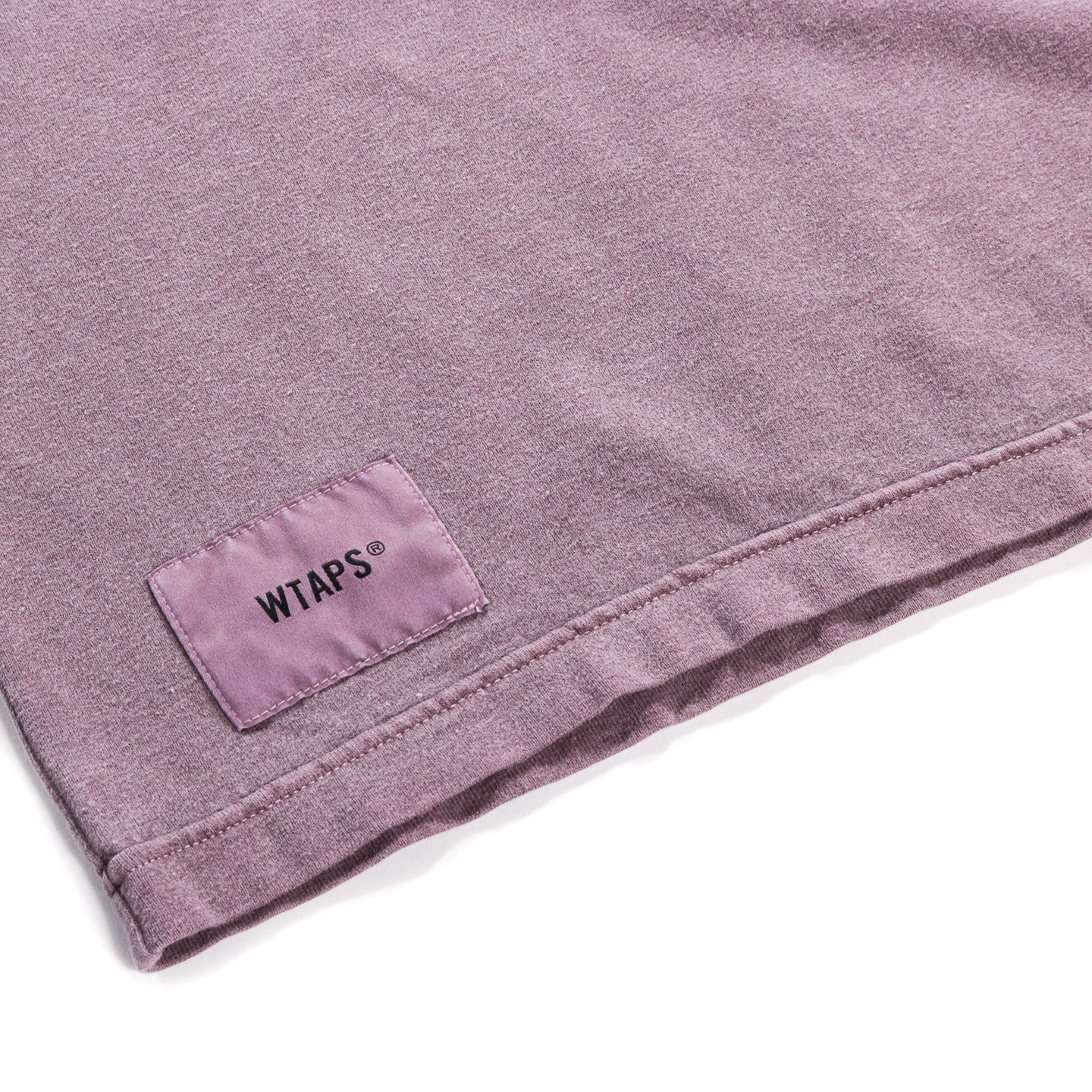 WTAPS OVERDYE LS T-SHIRT BURGUNDY