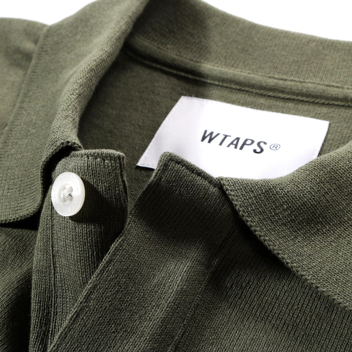 WTAPS MC POLO SHIRT OLIVE DRAB