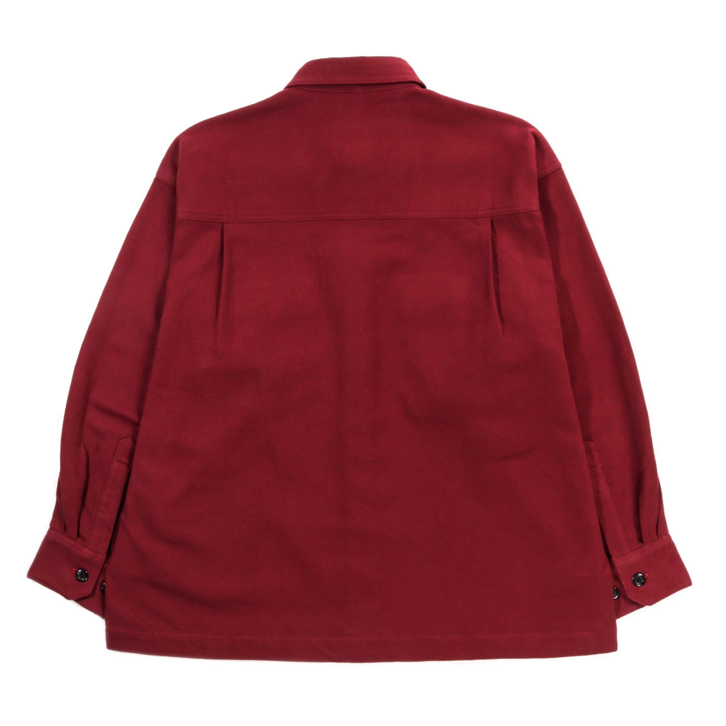 WTAPS DECK 02 SHIRT BURGUNDY