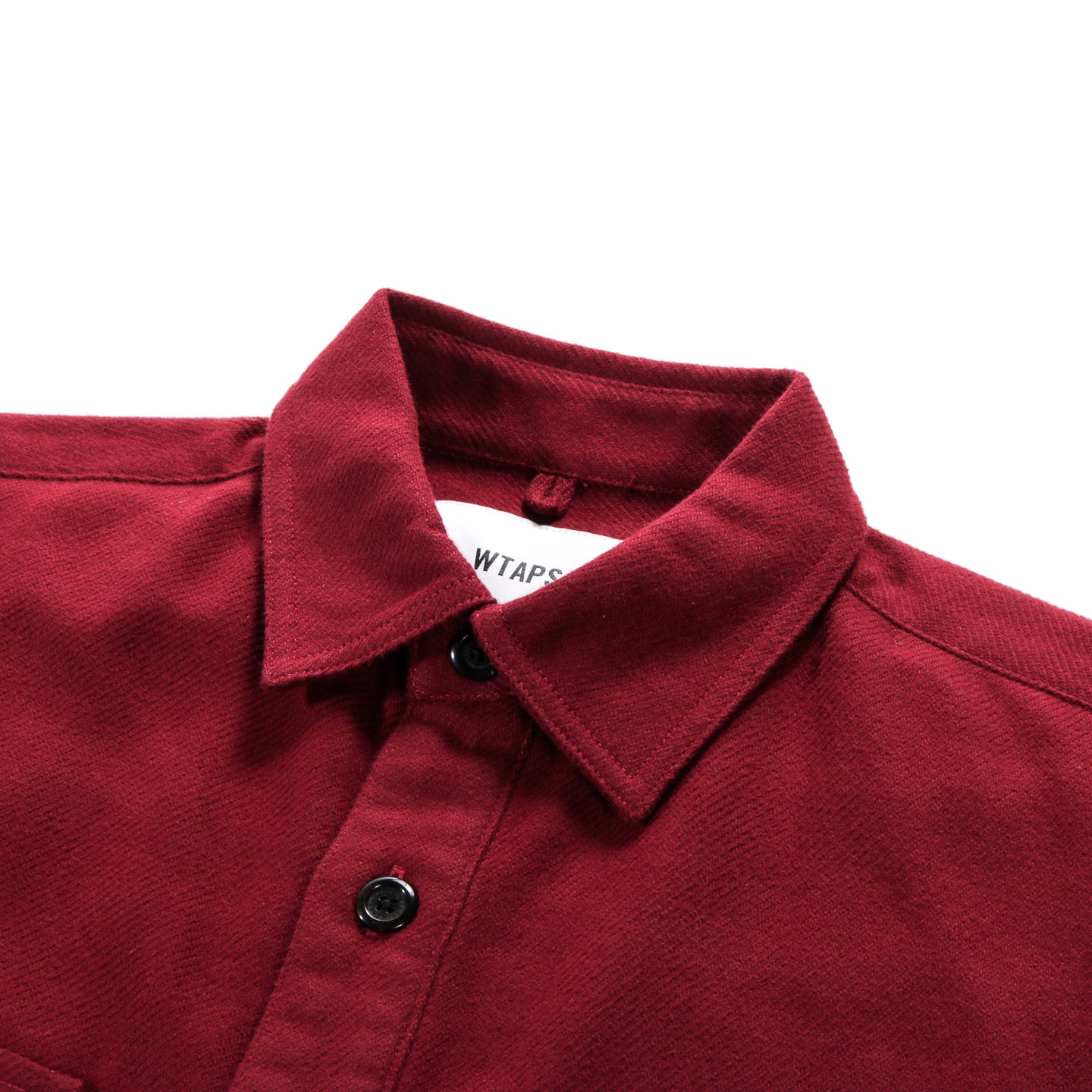 WTAPS DECK 02 SHIRT BURGUNDY