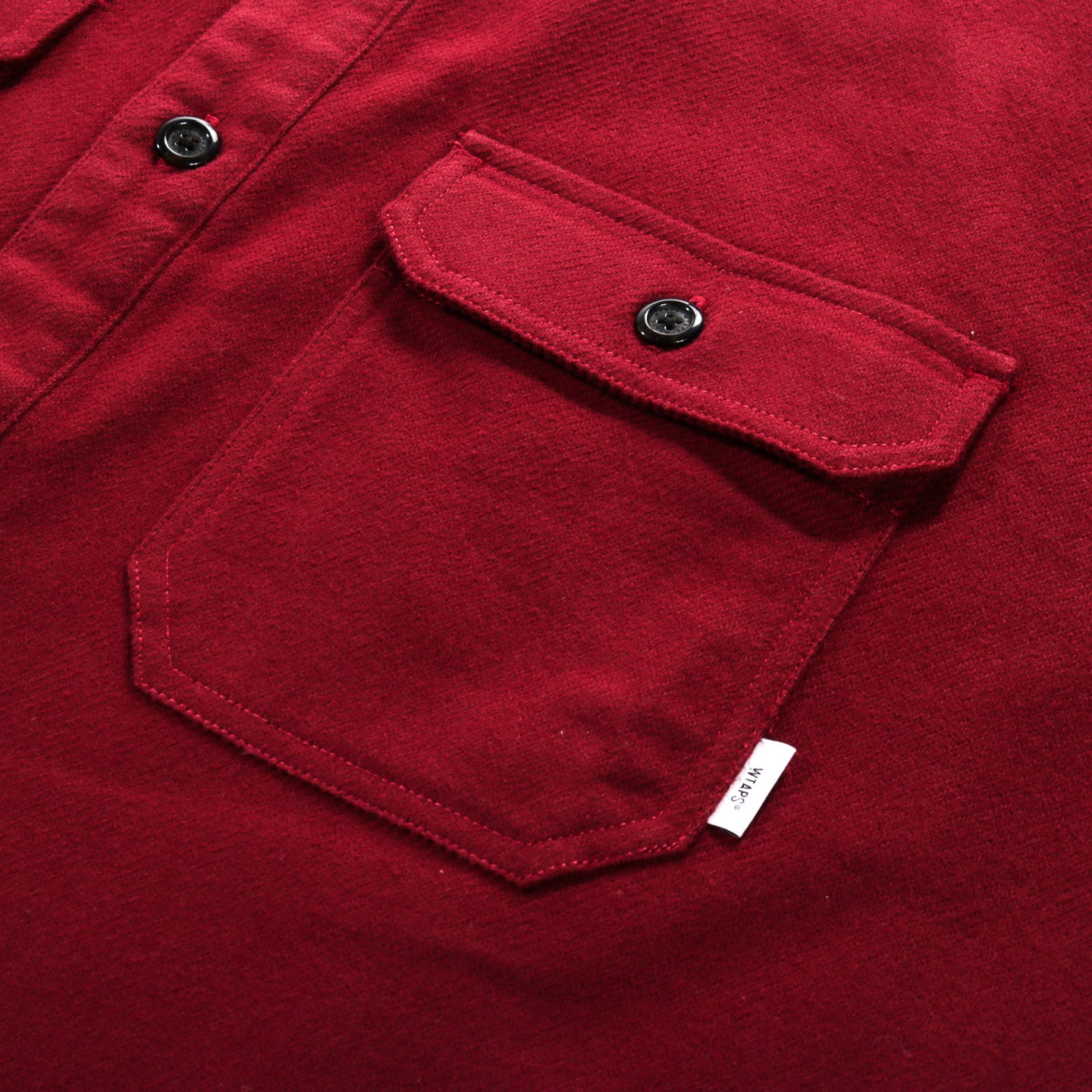 WTAPS DECK 02 SHIRT BURGUNDY