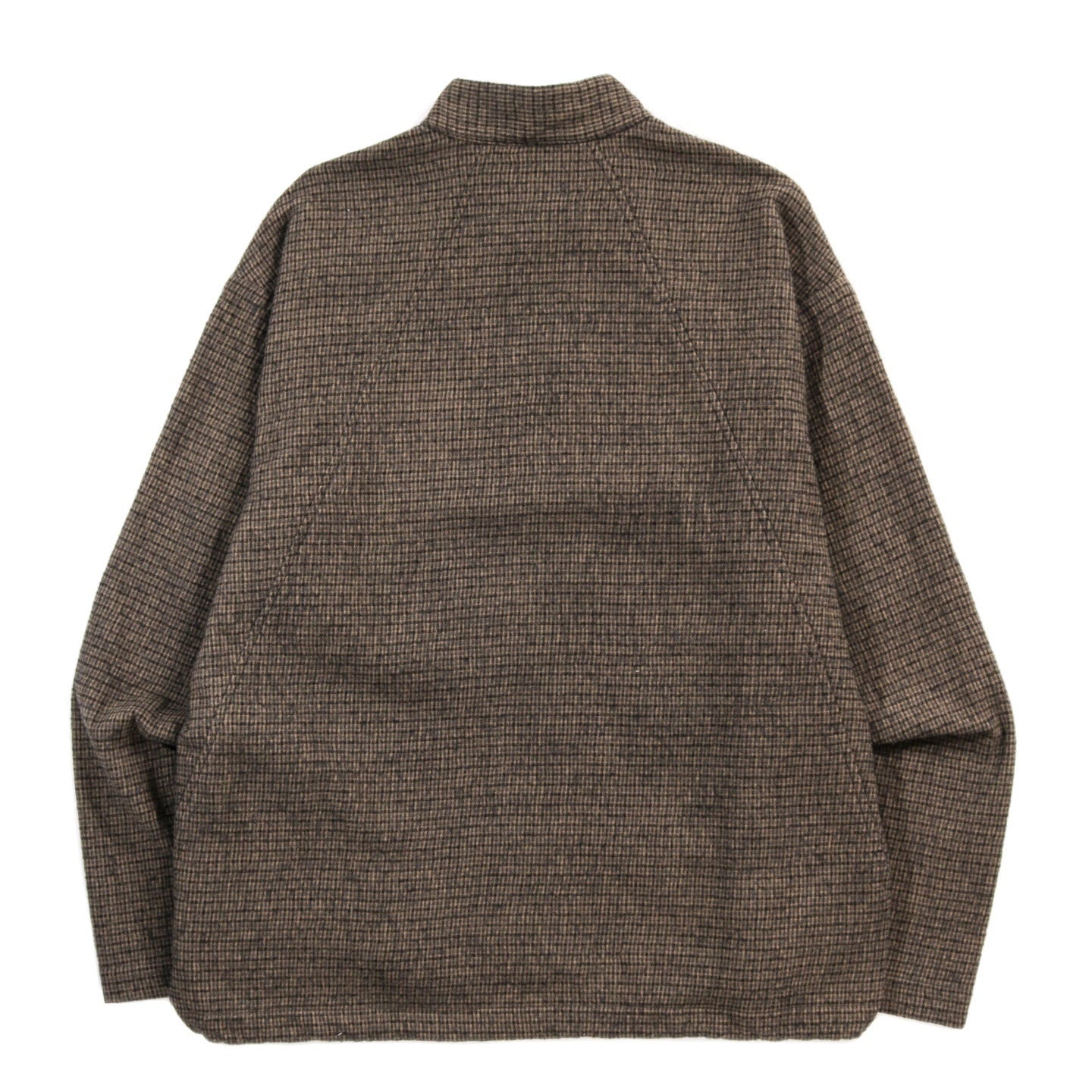 WANZE SMOCK BRUSHED COTTON WOOL PLAID