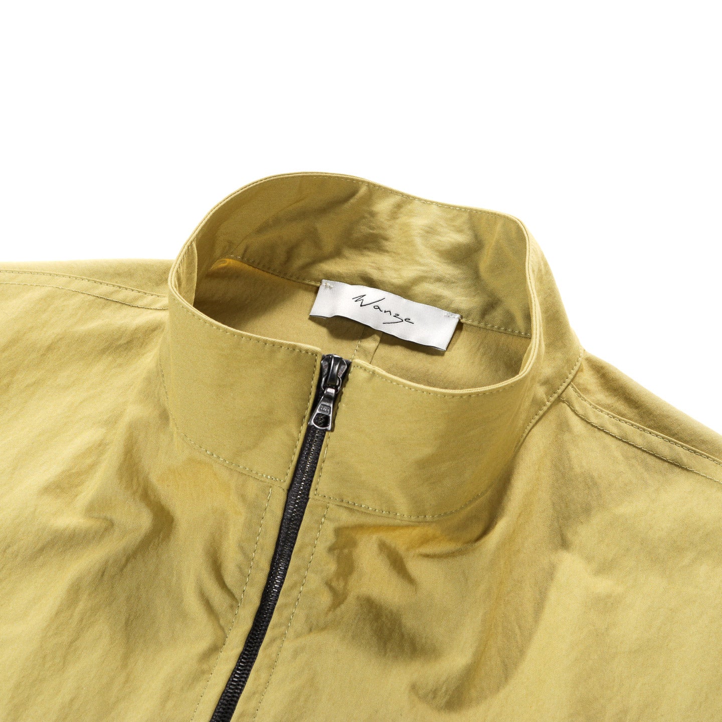WANZE TRACK JACKET BRUSHED COTTON COTTON NYLON CHARTREUSE