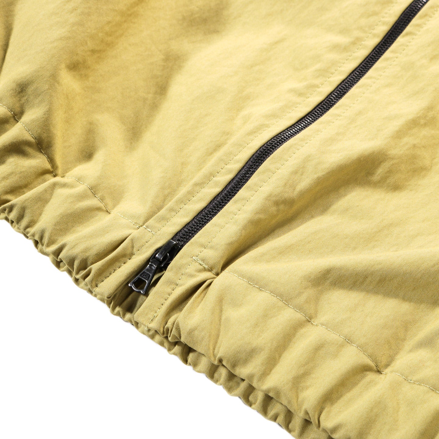 WANZE TRACK JACKET BRUSHED COTTON COTTON NYLON CHARTREUSE