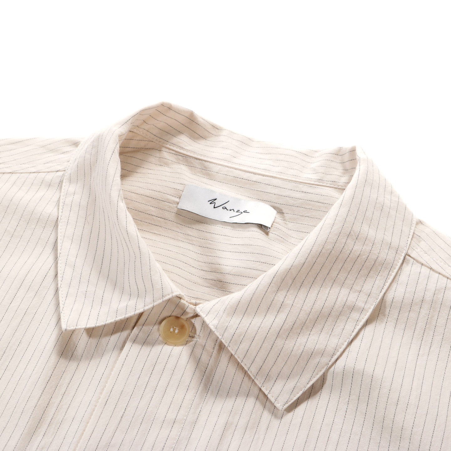 WANZE CHORE SHIRT COTTON POPLIN STRIPE