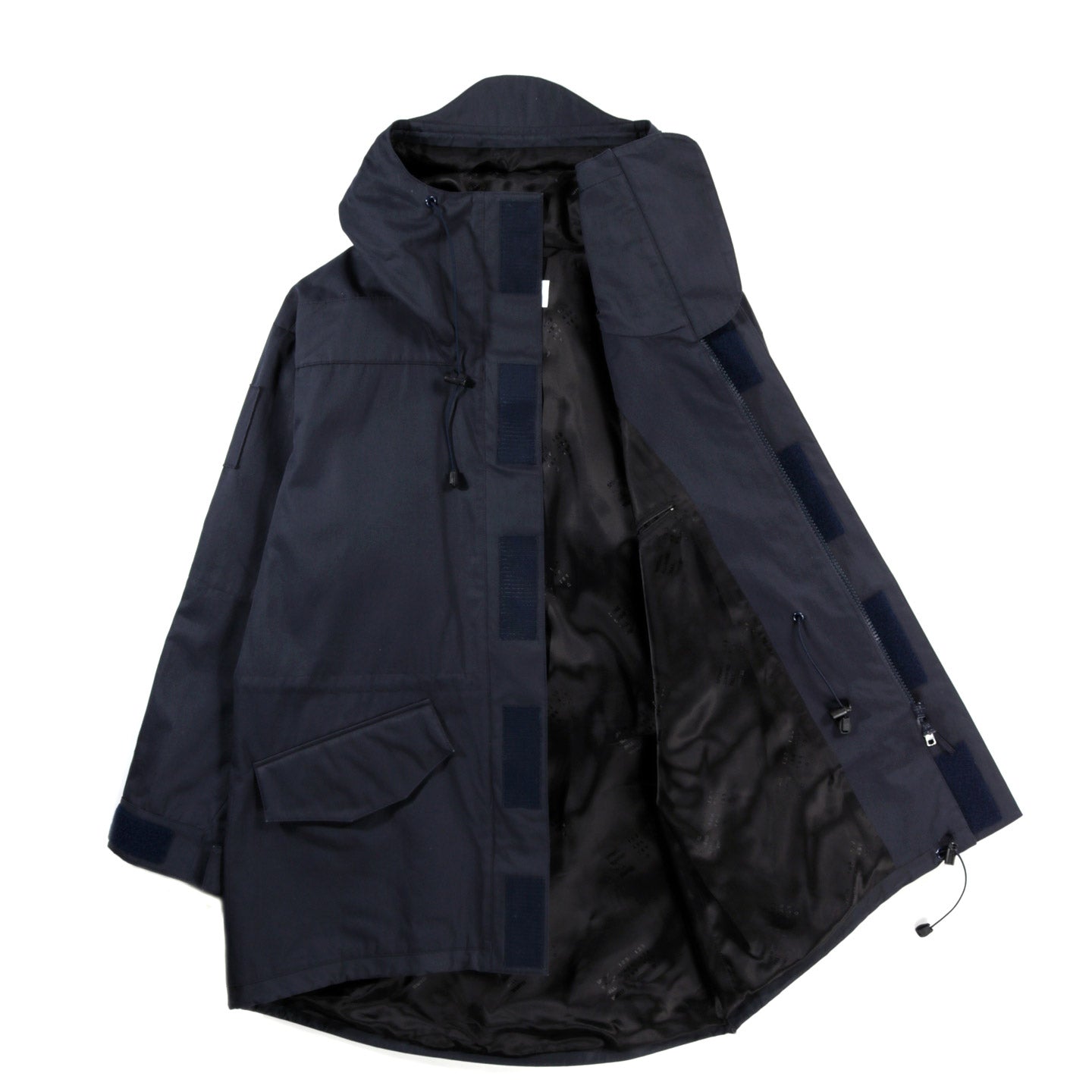 4SDESIGNS NF COAT NAVY BONDED COTTON