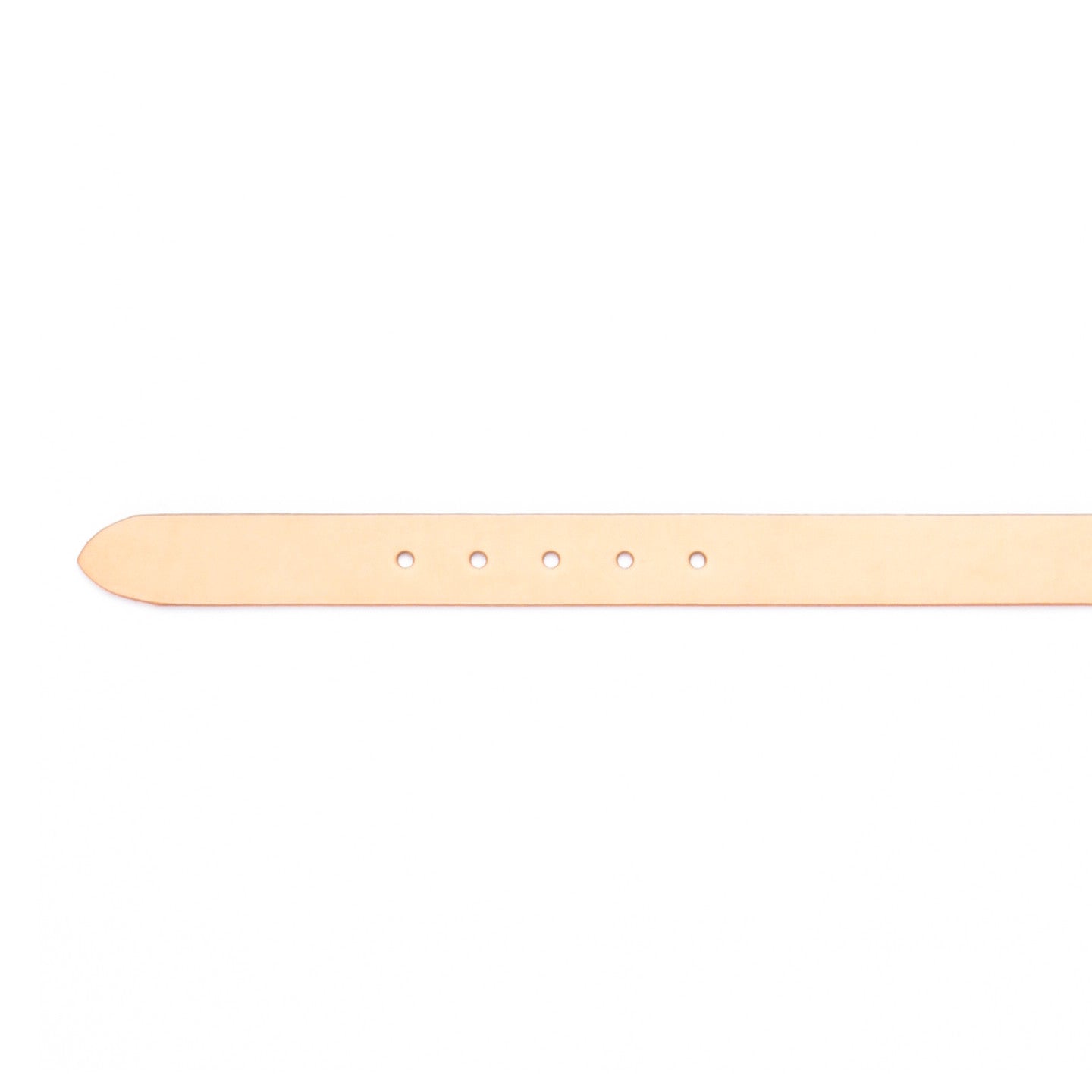 TANNER GOODS CLASSIC BELT NATURAL/BRUSHED STEEL