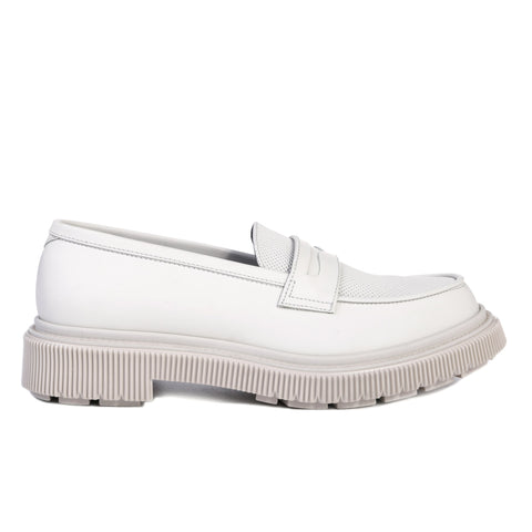 ADIEU TYPE 159 LOAFER POLIDO DOTS EMBOSSED WHITE