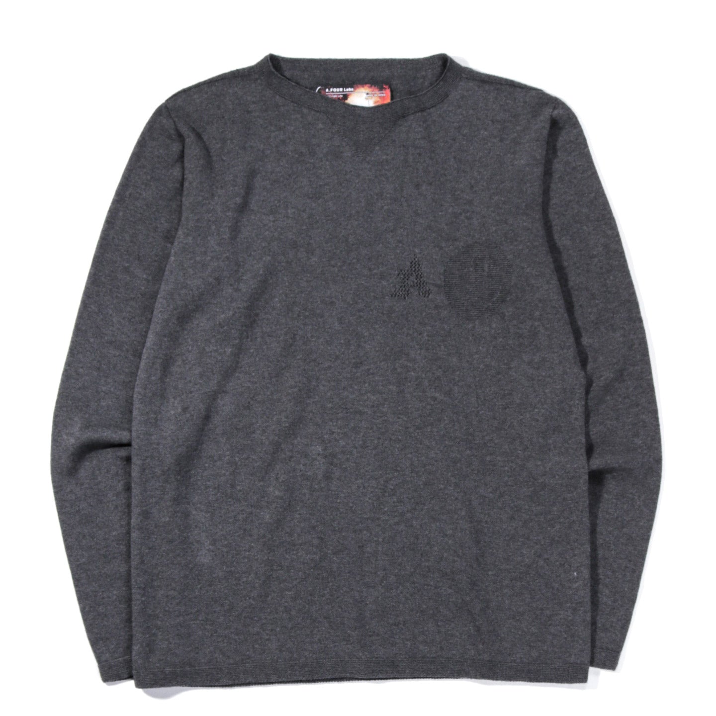 A.FOUR X CALI THORNHILL DEWITT WHOLE GARMENT LS T GREY