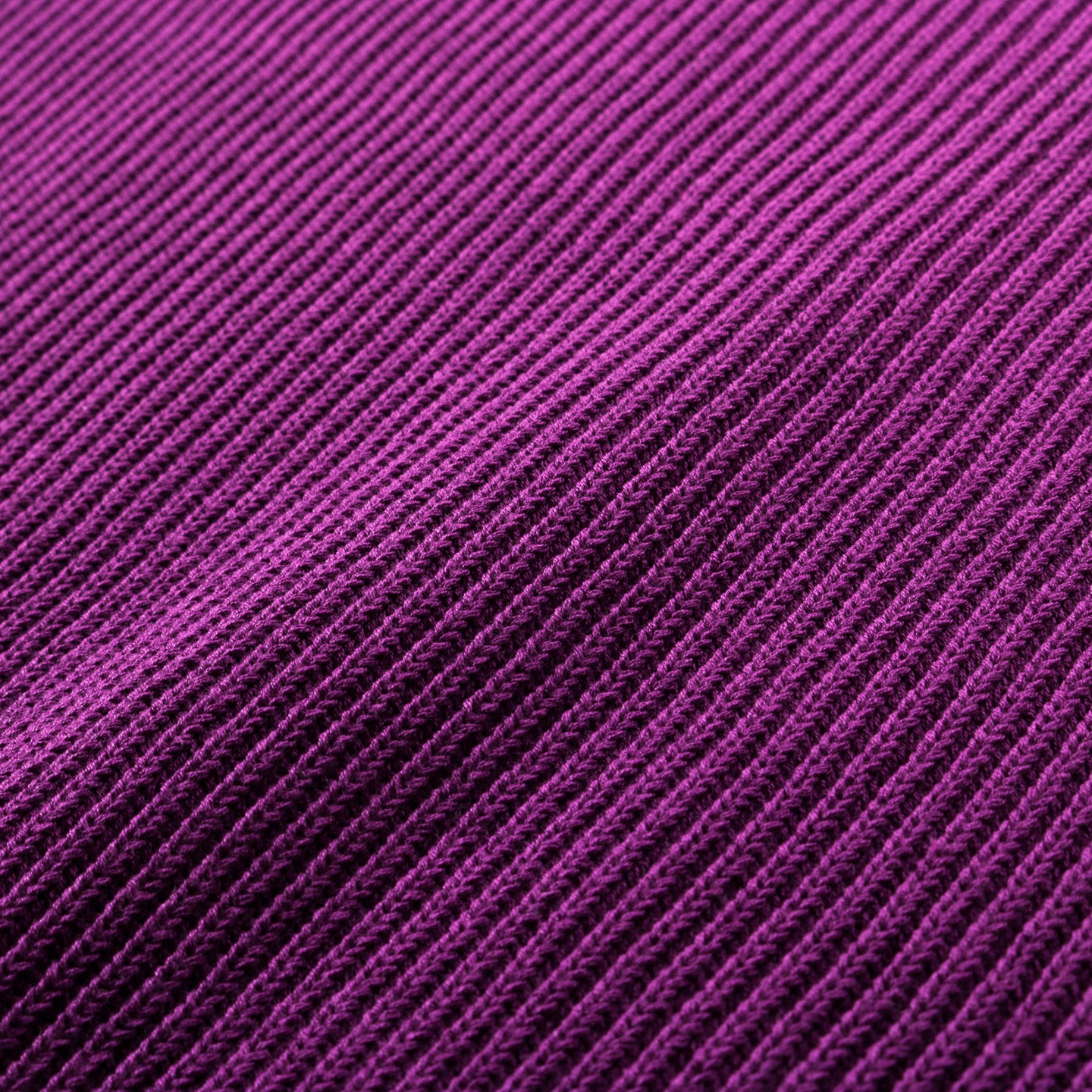 AURALEE SUPER HARD TWIST RIB KNIT PULLOVER PURPLE