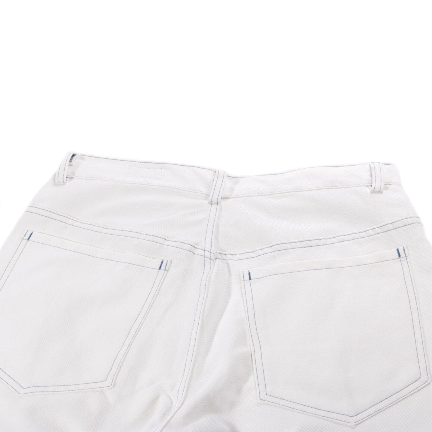 ARPENTEUR EDDIE P TROUSERS COTTON LINEN SERGE WHITE