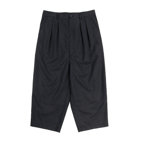 COMME DES GARCONS HOMME P001 PLEATED SUIT PANT GRAY STRIPE