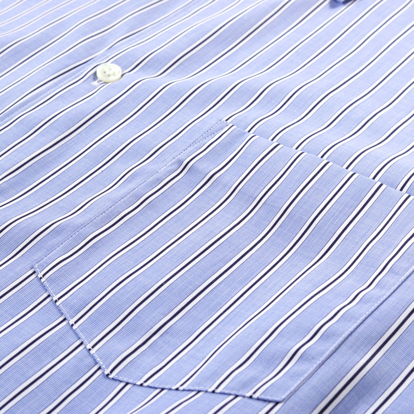 COMME DES GARCONS SHIRT FOREVER B125 NARROW CLASSIC BLUE STRIPE