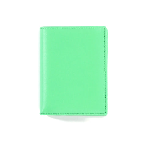COMME DES GARCONS SA0641 CLASSIC LEATHER WALLET GREEN